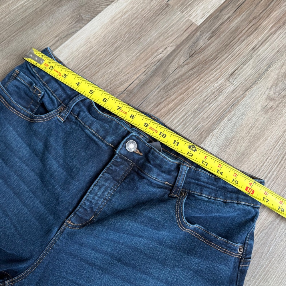 Chicos So Lifting So Slimming Jeans Dark Wash Straight Leg Womens Size 2 Regular - Picture 6 of 7
